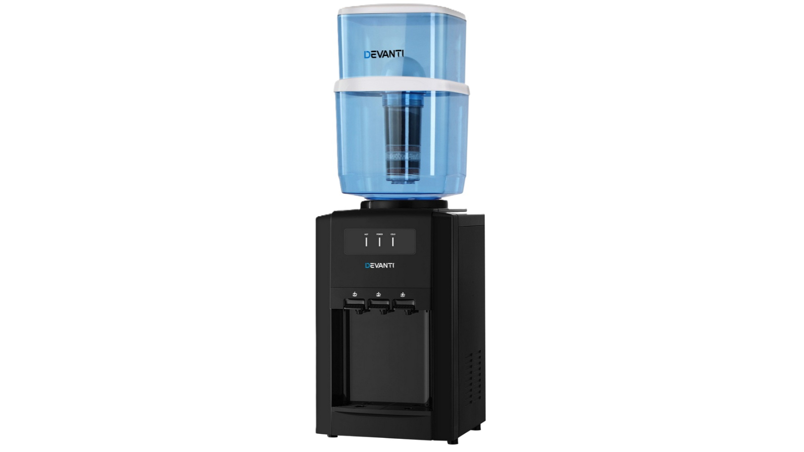 Devanti 2 Litre Water Dispenser Bench Top with 2-Filter
