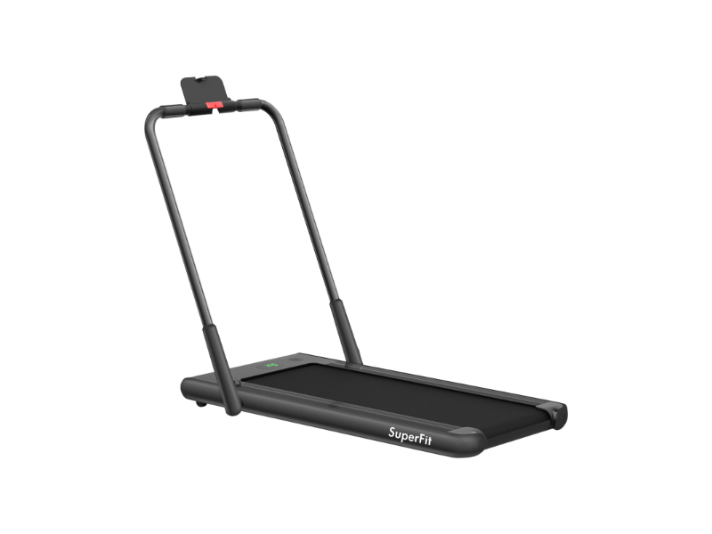 Costway 2-in-1 12kmh Electric Desk Treadmill Folding Machine