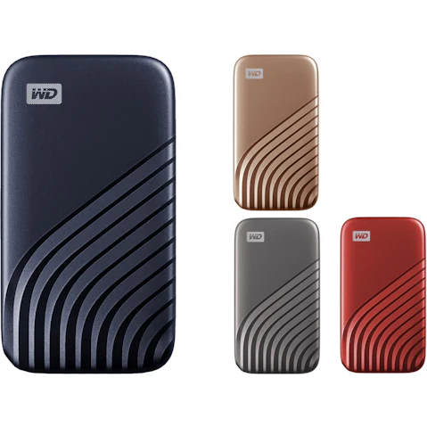 WD My Passport SSD 2TB USB 3.2 Portable Drive