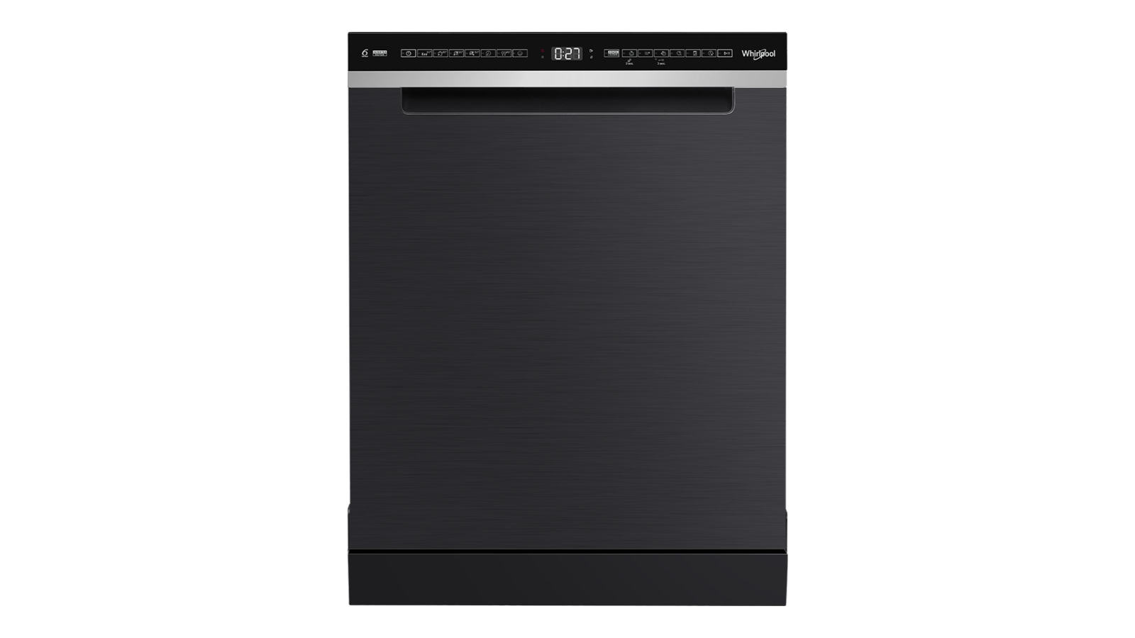 Whirlpool 60cm 14 Place Setting Built-Under Dishwasher - Black Stainless Steel