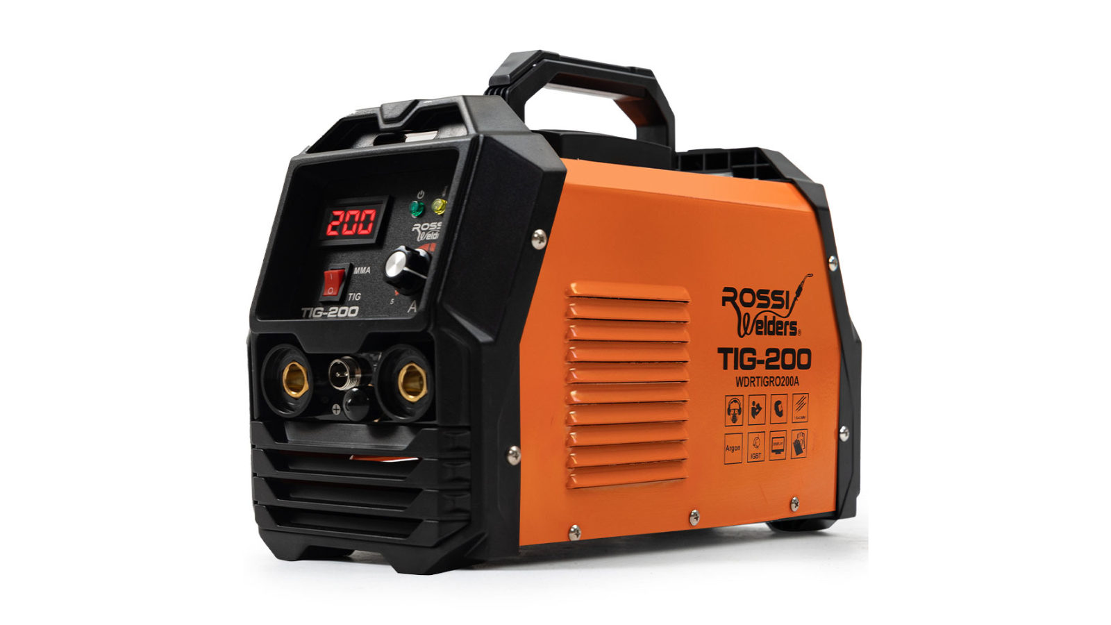 ROSSI TIG-200 200amp Next Gen HF Start TIG MMA Welder with Regulator