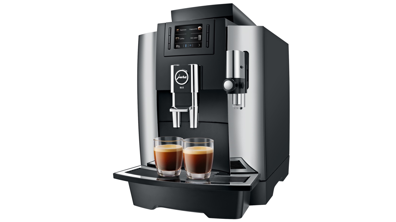 Jura WE8 Automatic Coffee Machine Chrome (INTA) Harvey Norman