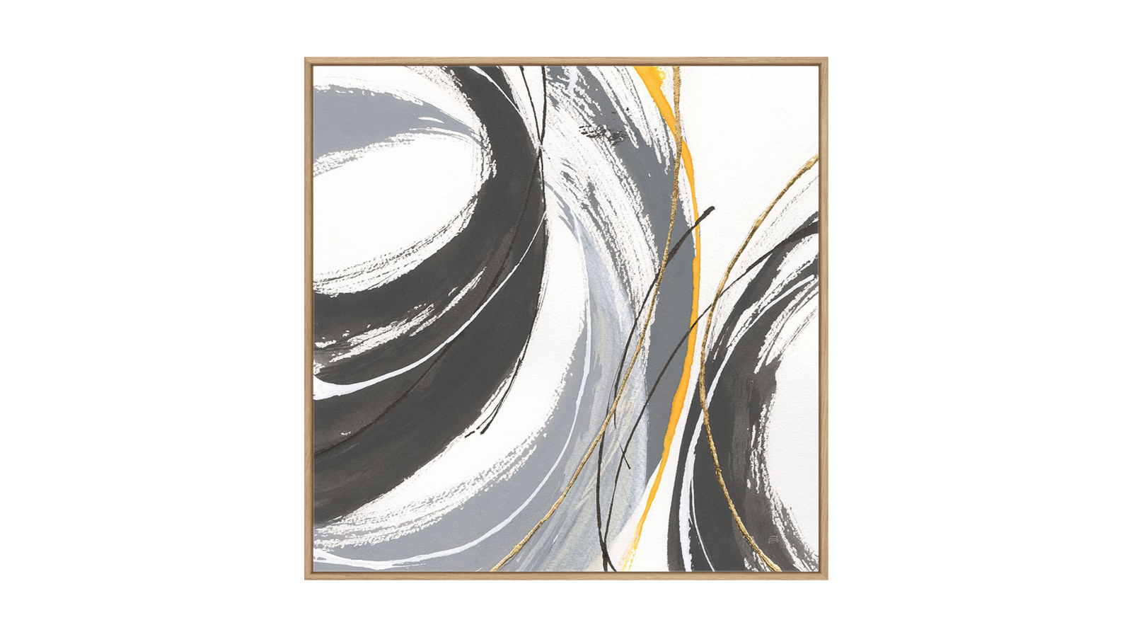 La Grolla Webbed II Natural Gallery Wall Art - 123 x 123cm