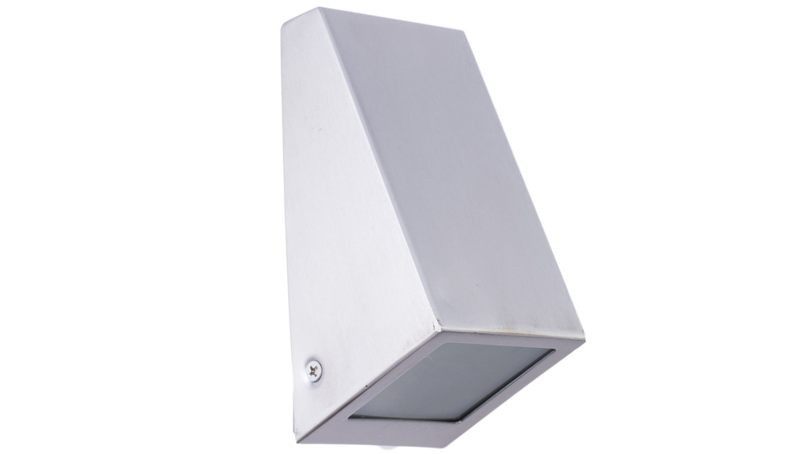 CLA Lighting GU10 Wedge Stainless Steel 316 IP44 Exterior Wall Light