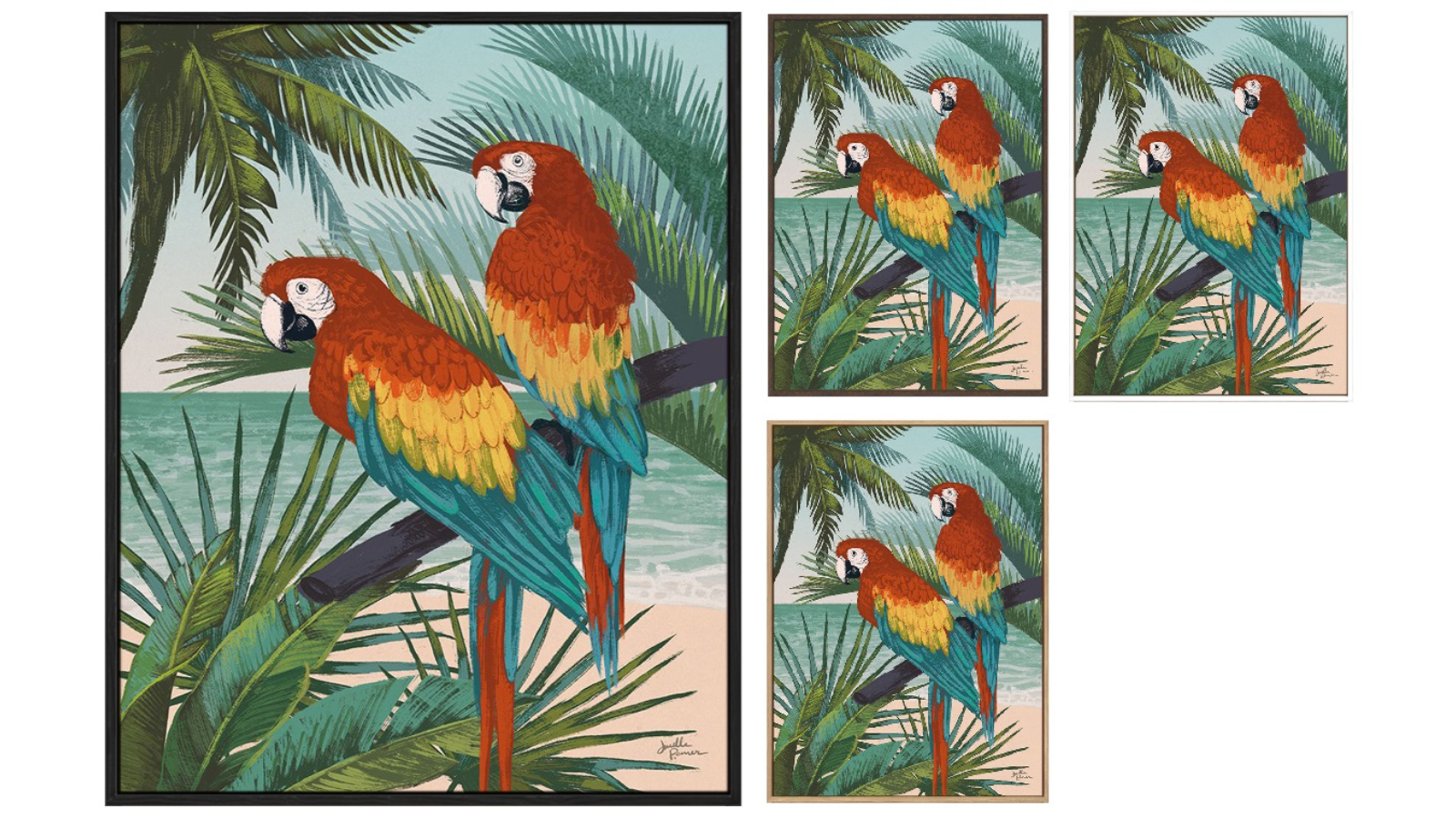 La Grolla Welcome to Paradise Gallery Wall Art