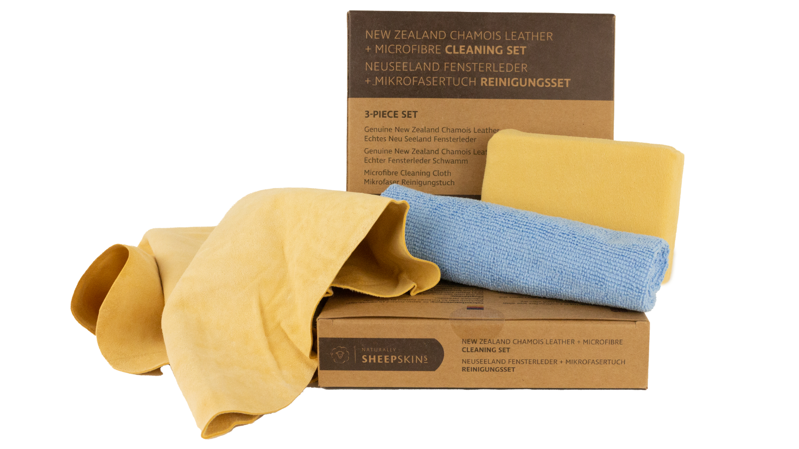 Naturally Sheepskins 3 Piece Cleaning Set