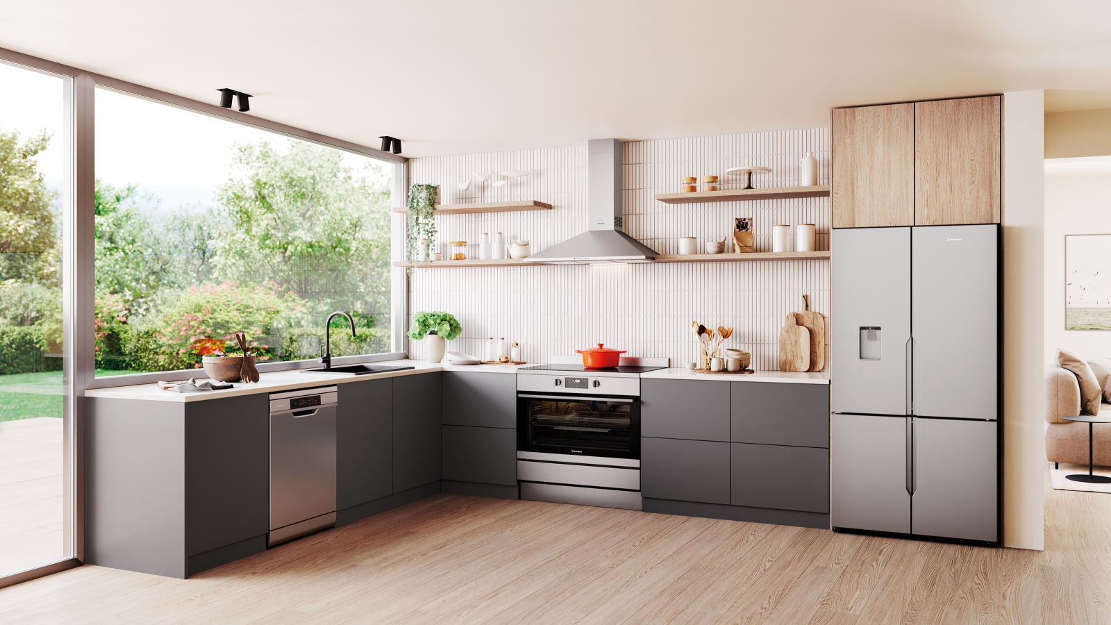 Westinghouse 900mm Dual Fuel Freestanding Oven Stainless Steel