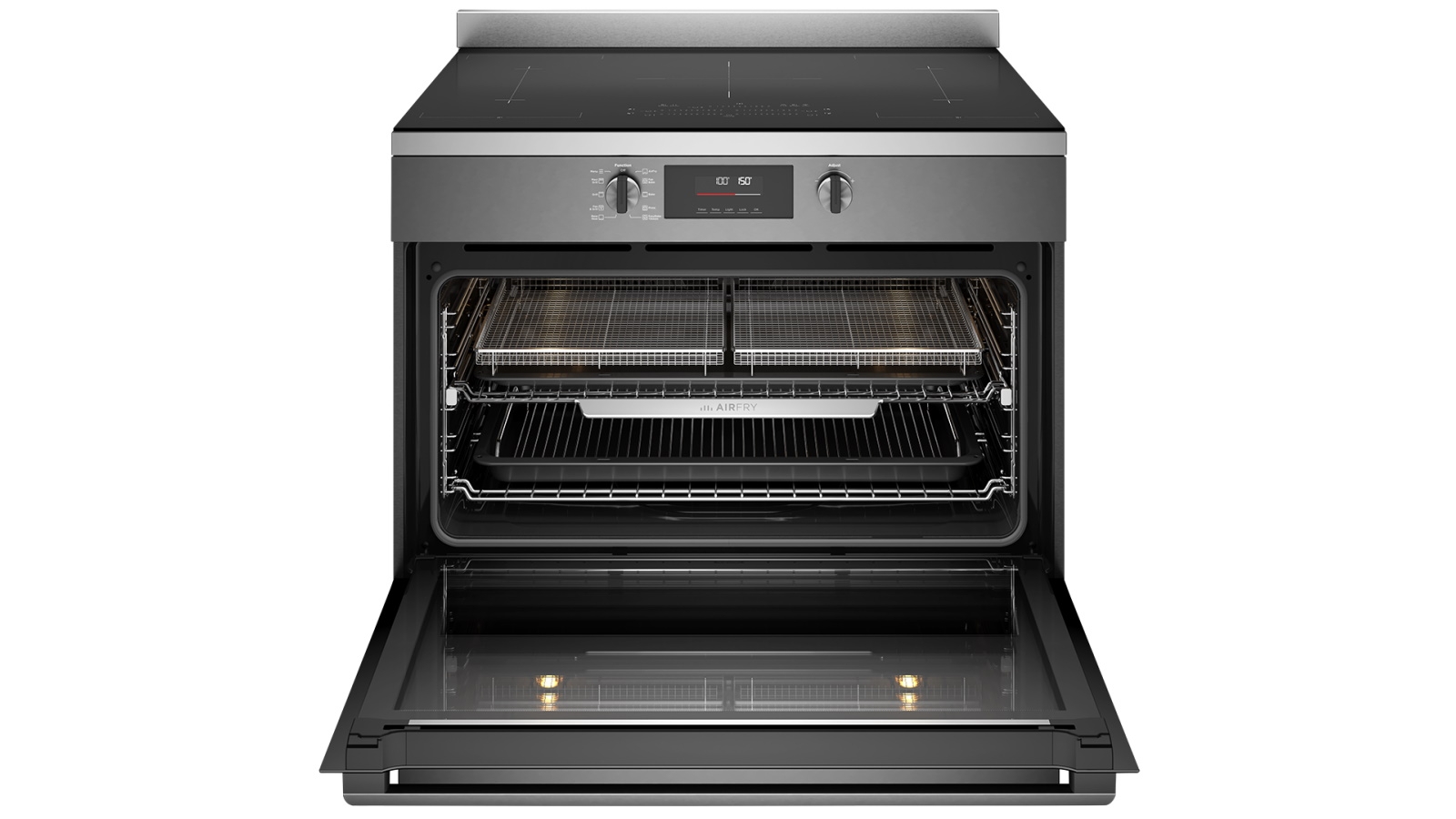 Westinghouse 900mm Pyrolytic Induction Freestanding Oven with AirFry