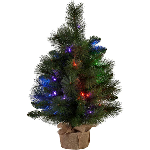 Christabelle Battery Operated Christmas Tree with Multi-Function Lights - 61cm