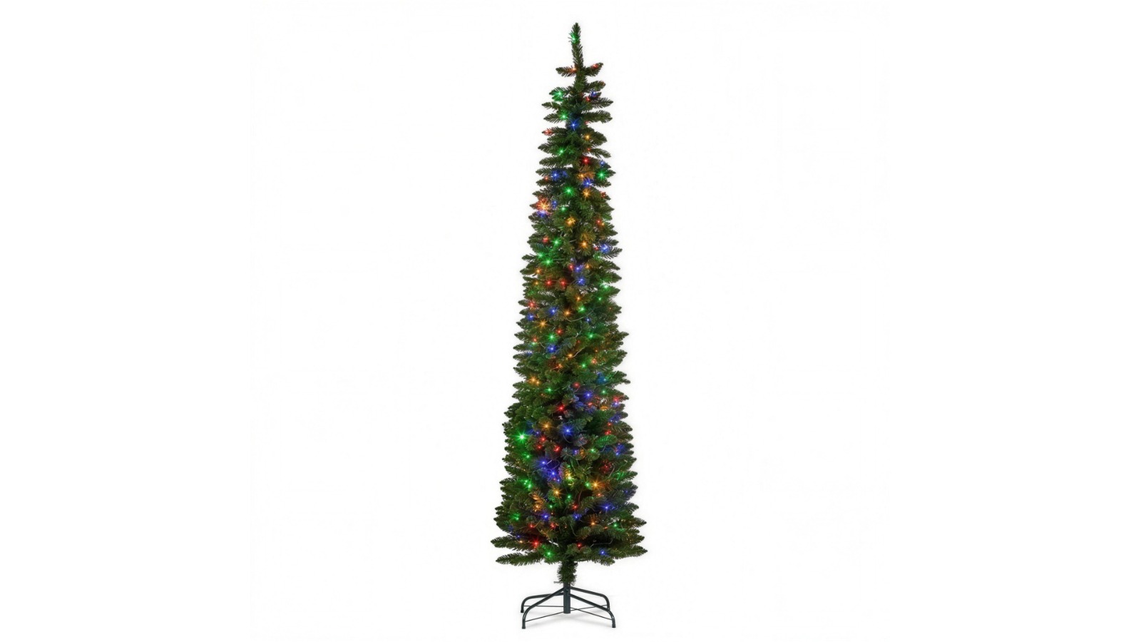 Christabelle 6ft LED Pencil Pine Pre-Lit Christmas Tree