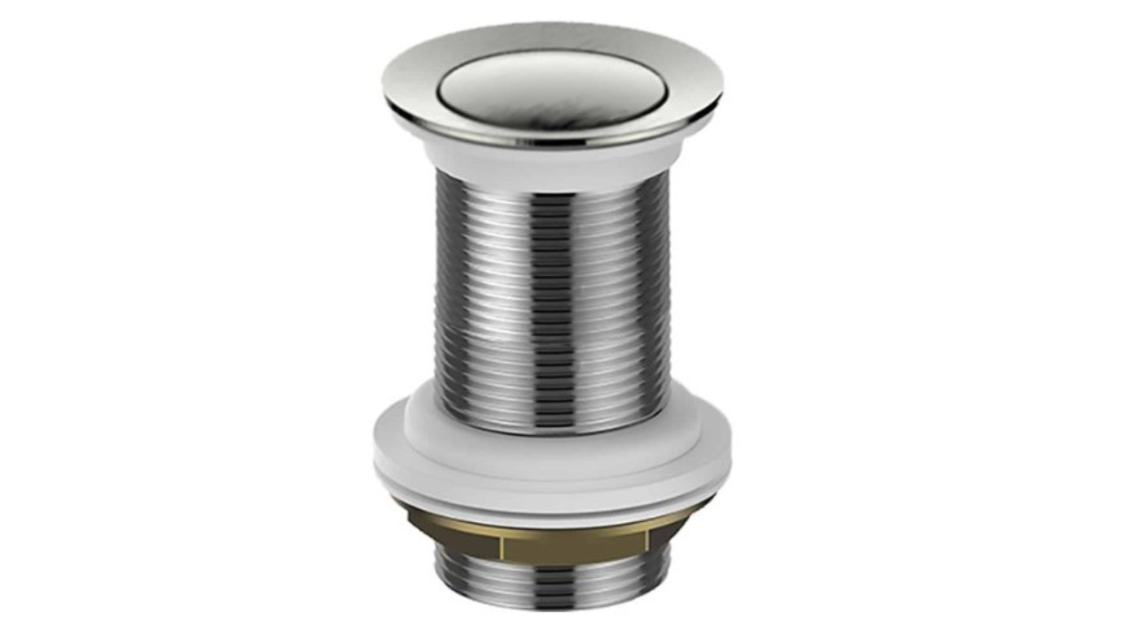 Greens 32mm Pop Up Basin Waste - Brushed Stainless