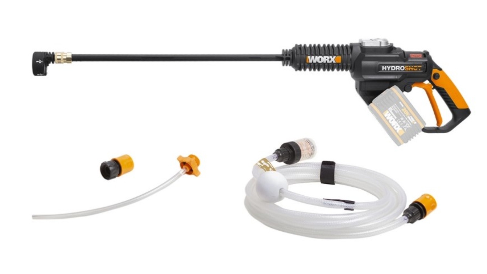 WORX HYDROSHOT 高圧洗浄機 20V WORX HYDROSHOT 高圧洗浄機本体充電式WG629.6 - メルカリ