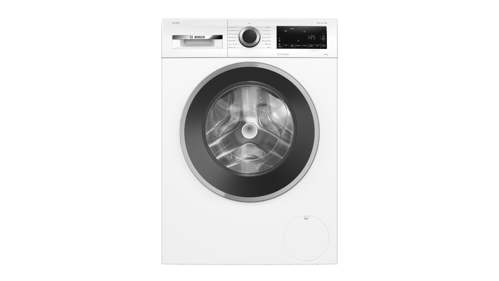 Bosch 9kg Series 6 Front Load Washing Machine - White