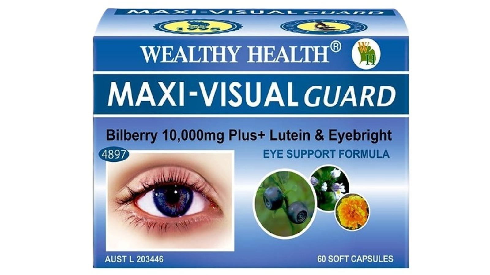 Wealthy Health Maxi-Visual Guard - 60 Capsule