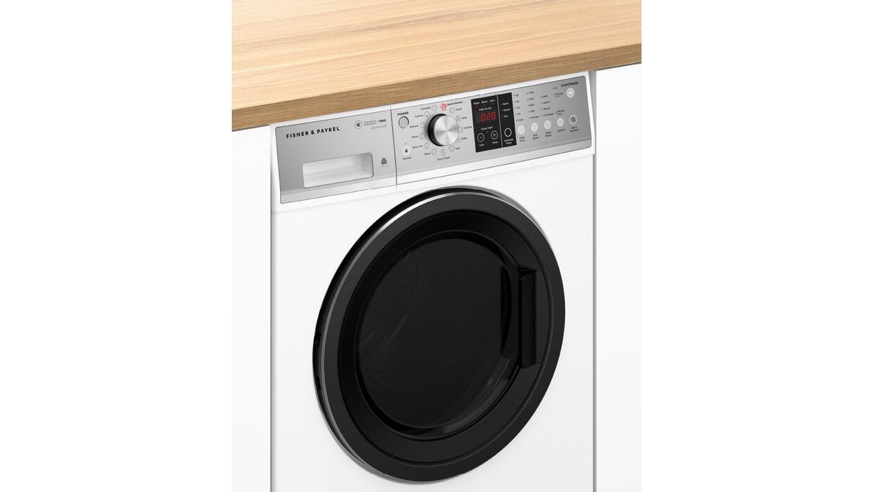 Fisher & Paykel 10kg Front Load Washing Machine with Steam Care White