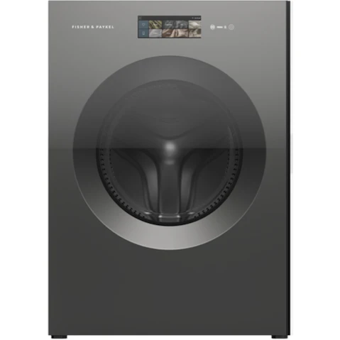 Fisher & Paykel 12kg Series 7 Minimal FlexiDose Front Load Washing Machine - Grey Glass