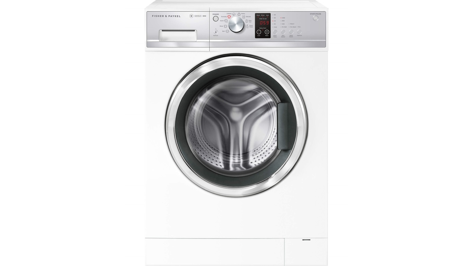 fisher and paykel washing machine 8kg front loader