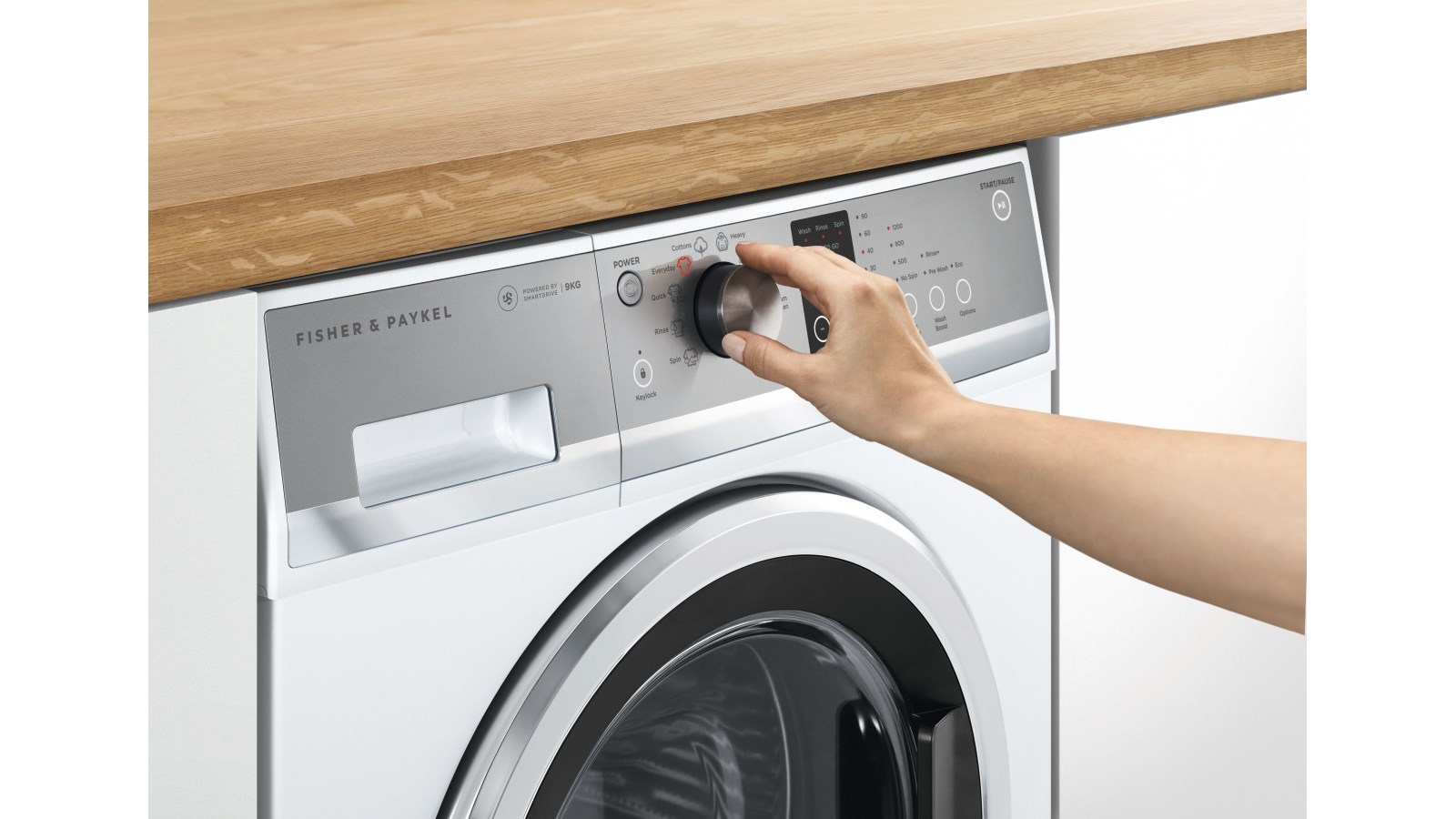 Fisher & Paykel 9kg Front Load Washing Machine Harvey Norman