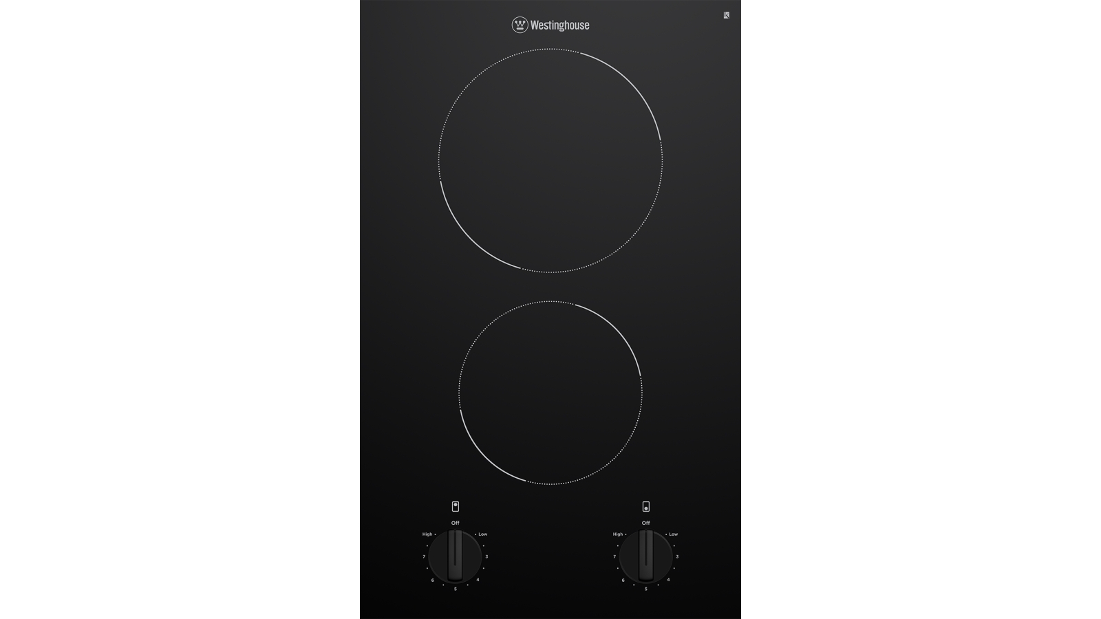 Westinghouse 300mm 2 Zone Ceramic Cooktop Harvey Norman