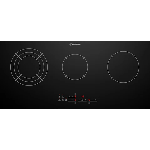 Westinghouse 90cm 3 Zone Ceramic Cooktop with Touch Control