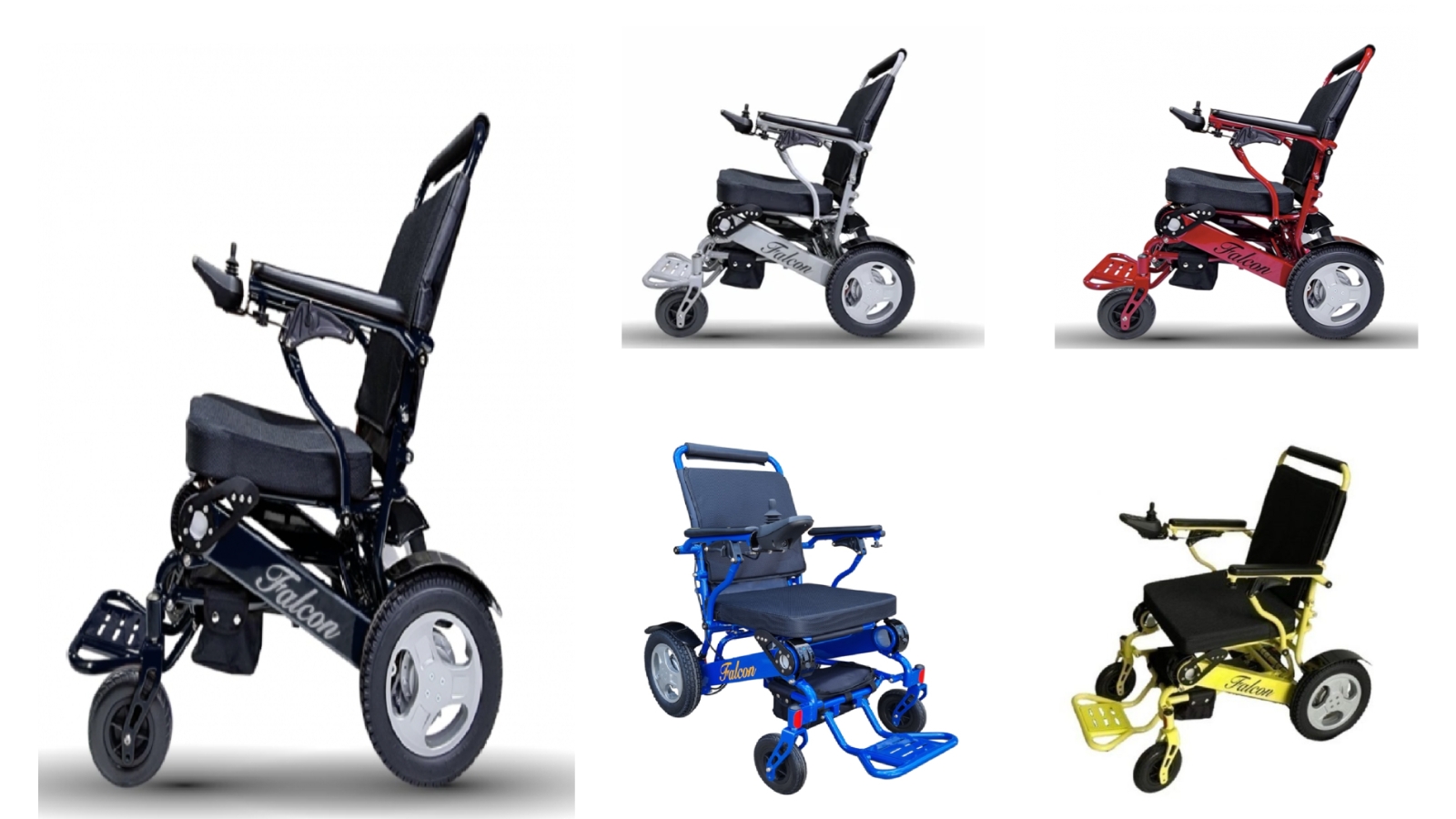Gilani Engineering Falcon Light Folding Electric Wheelchair Harvey Norman