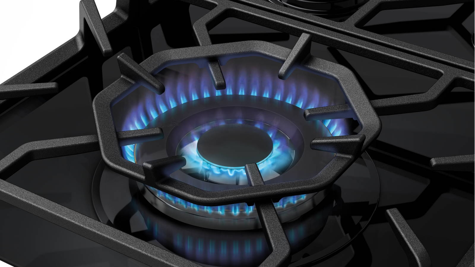 Westinghouse 600mm 3 Burner Black Ceramic Glass Gas Cooktop Harvey Norman