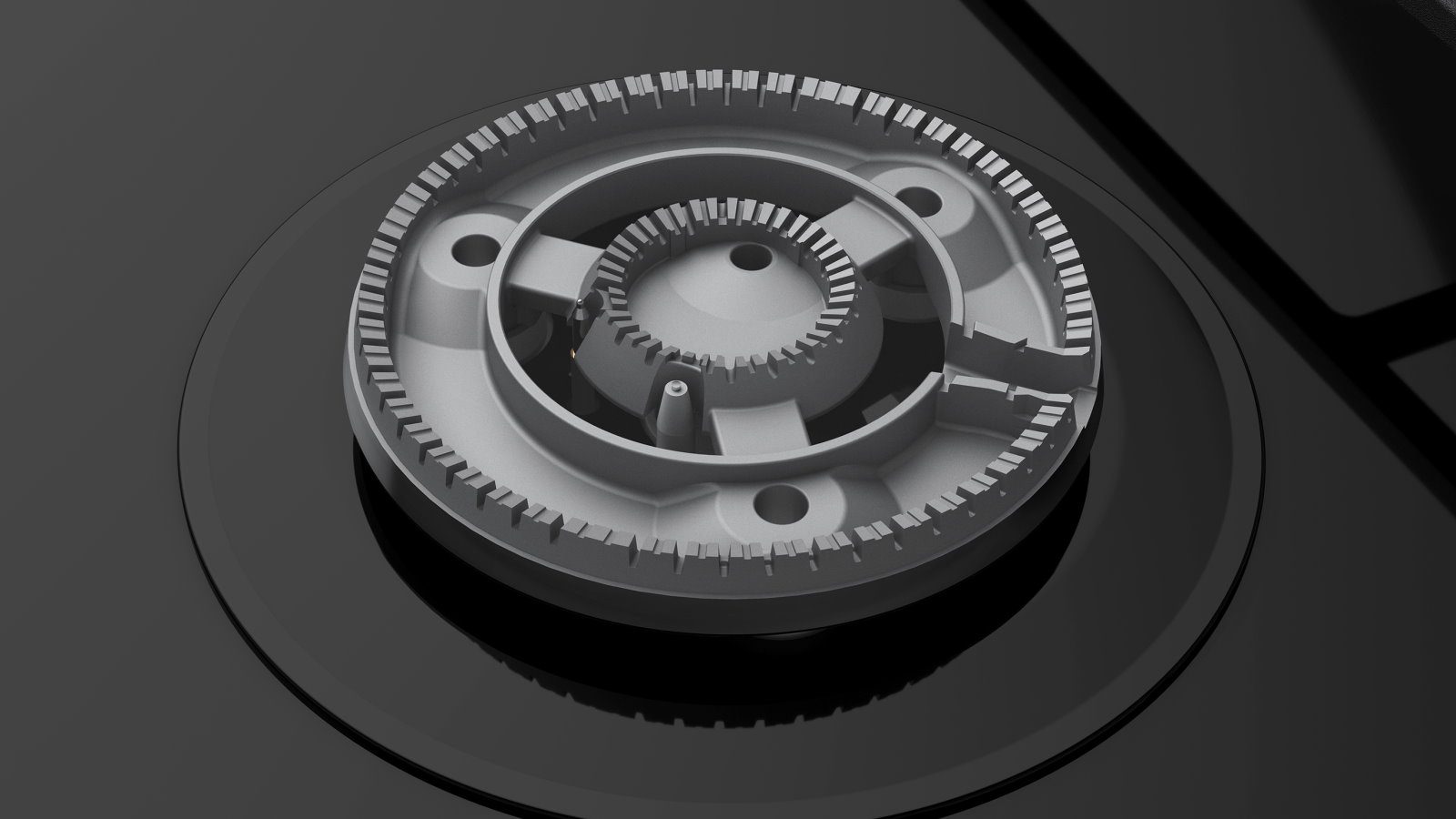 Westinghouse 900mm 5 Burner Black Ceramic Glass Gas Cooktop Harvey Norman