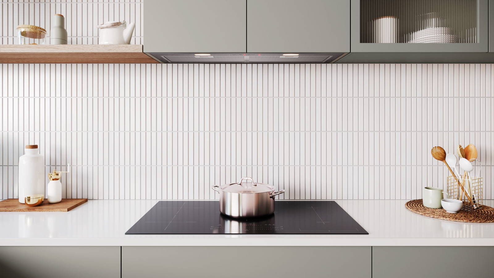 Westinghouse 900mm 5 Zone Induction Cooktop with BoilProtect Harvey