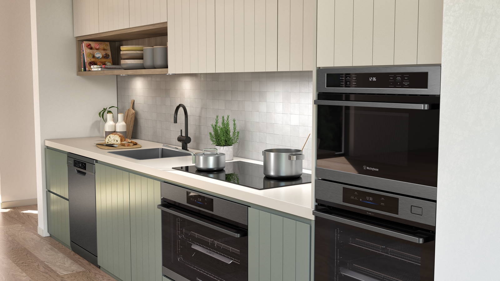 Westinghouse 900mm 5 Zone Induction Cooktop with BoilProtect Harvey