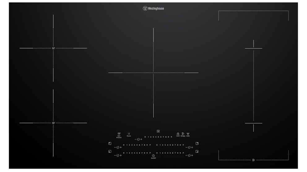 Westinghouse 90cm 5 Zone Induction Cooktop plus 86cm Integrated