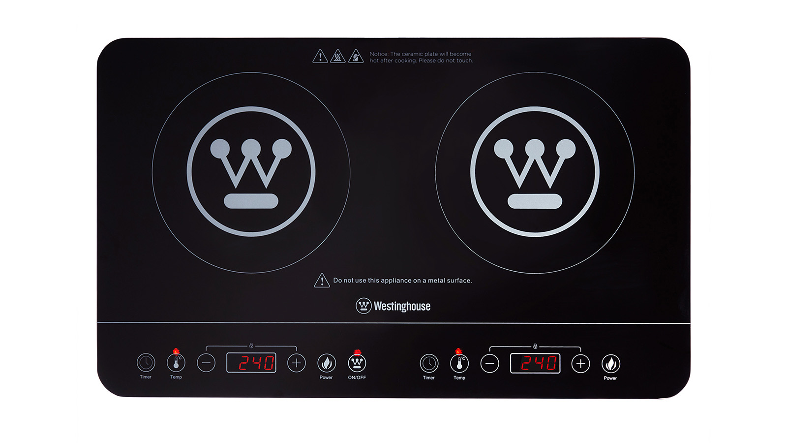 Westinghouse Twin Induction Cooktop