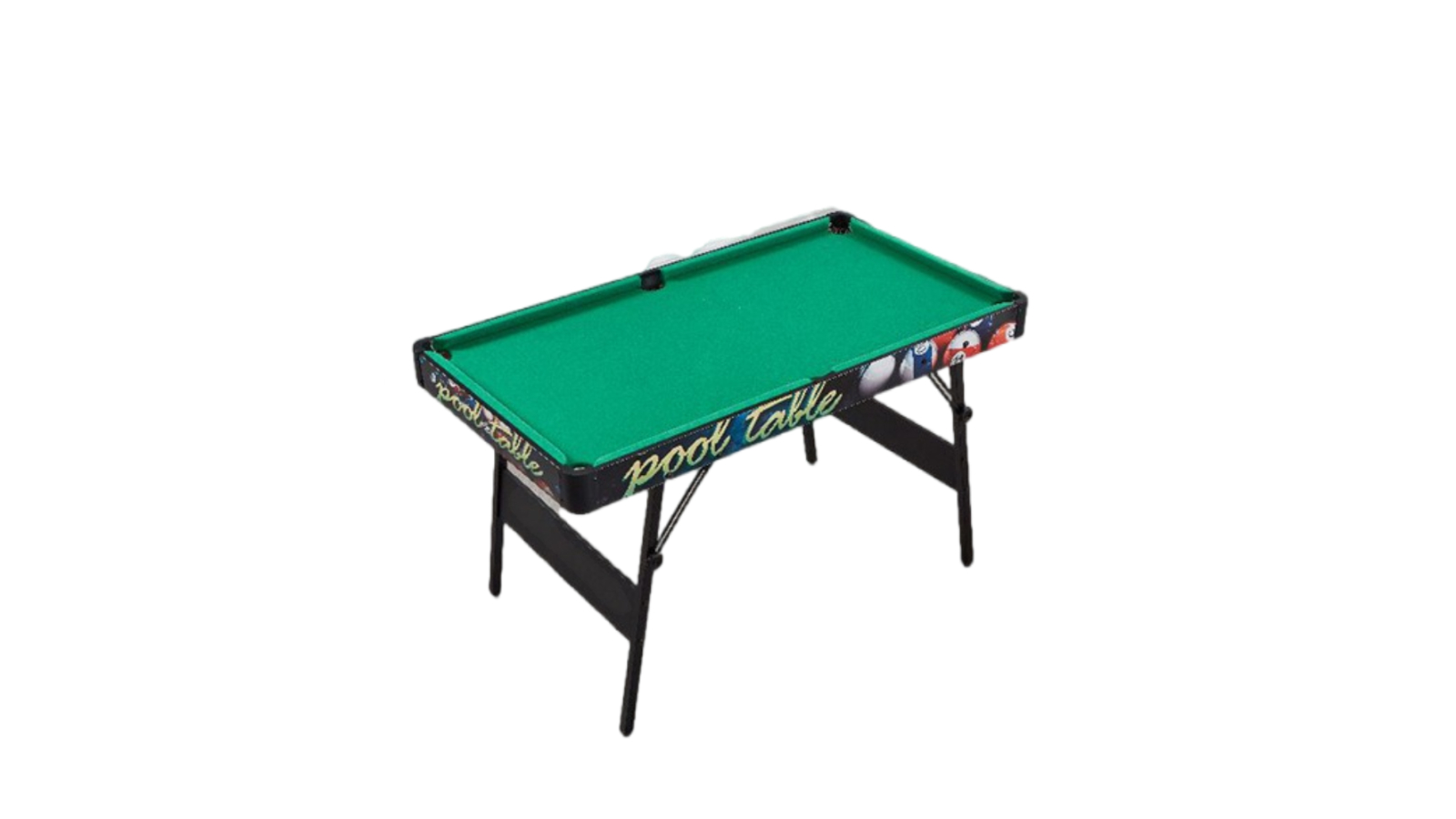 TopOne Sports Foldable Billiard/Pool Table with Accessories Package - 1.37metre