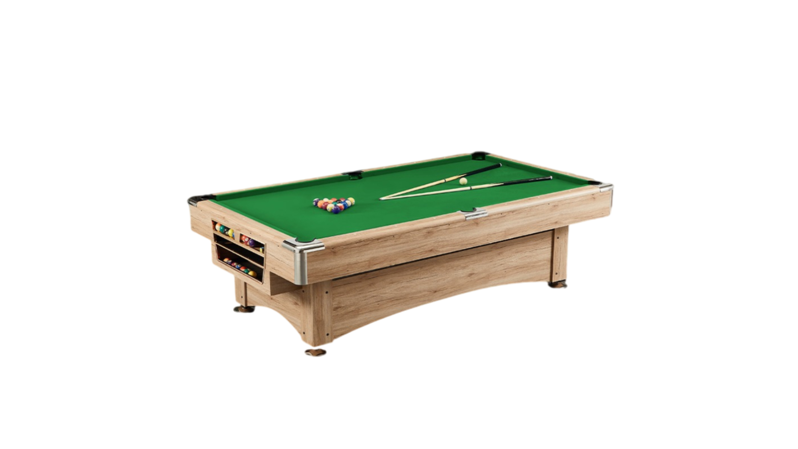 TopOne Sports Elara MDF 3-in-1 Pool/Billiard/Tennis/Dinning Table with Ball Return
