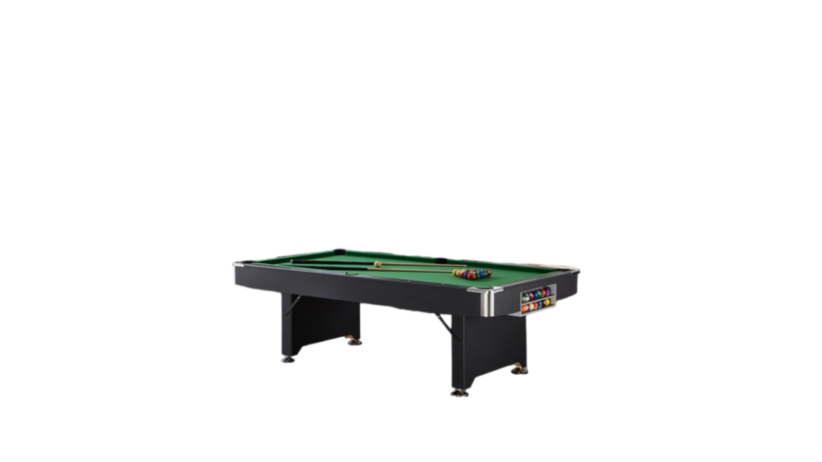 TopOne Sports Zenta Foldable Pool/Billiard Table with Accessories ...
