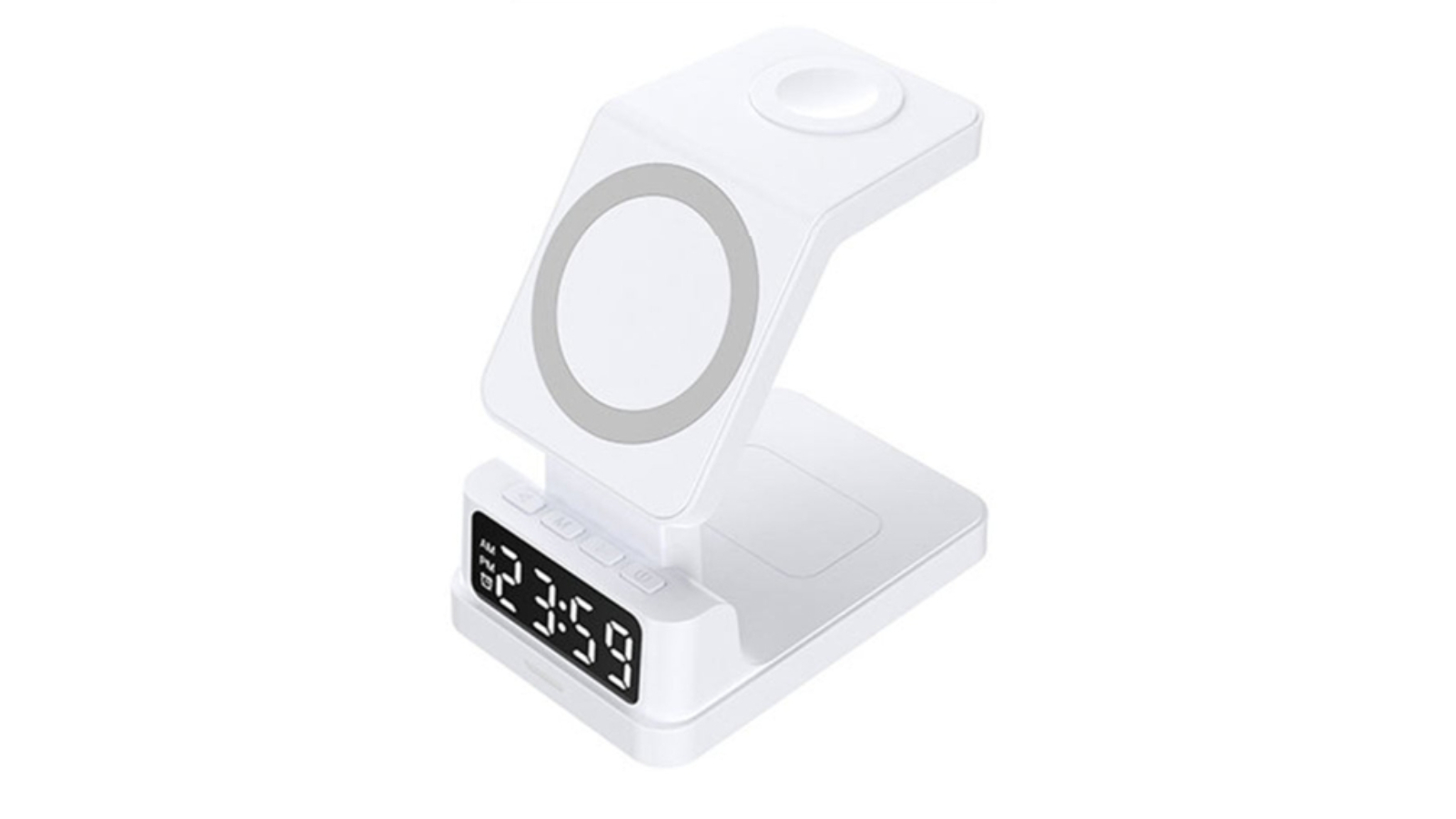 Megajoy 4in1 Fast Charging 15W Magsafe Alarm Clock Wireless Charger