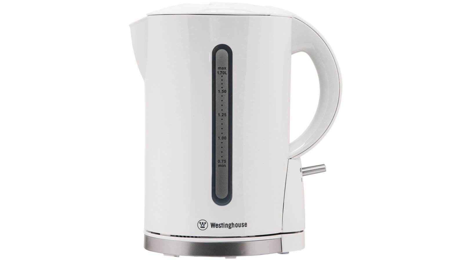 Westinghouse 1.7L Plastic Kettle White Harvey Norman