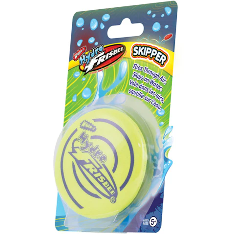 Wham-O 2 Piece Hydro Water Skipper Frisbee 8cm Disc Kids Beach/Pool Toy