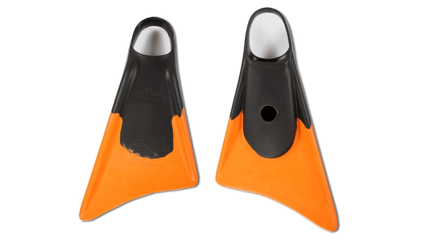 WHAM O Black/Orange Makapuu Scuba Fin - Medium