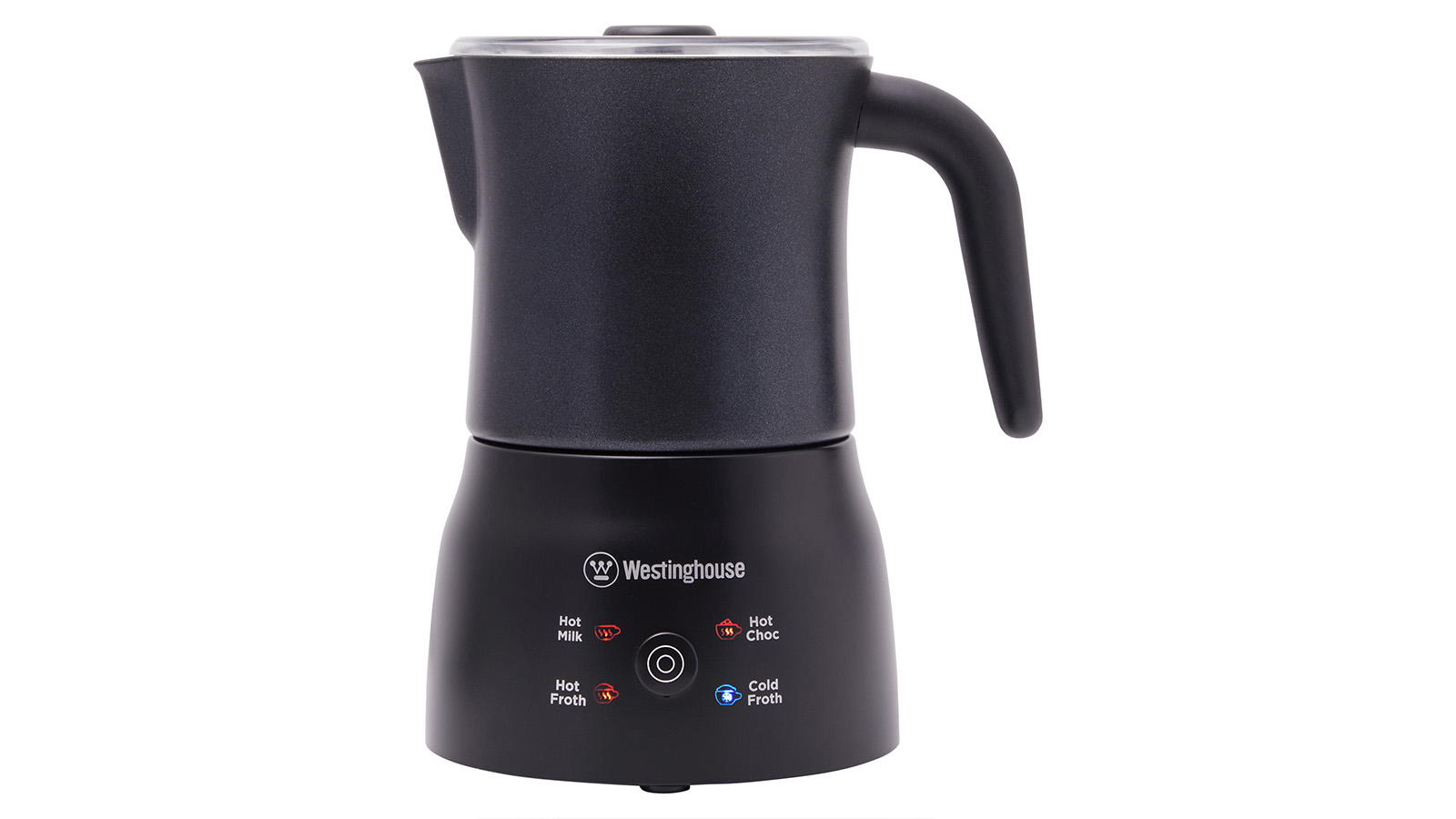 Westinghouse 4-in-1 Milk Frother - Black