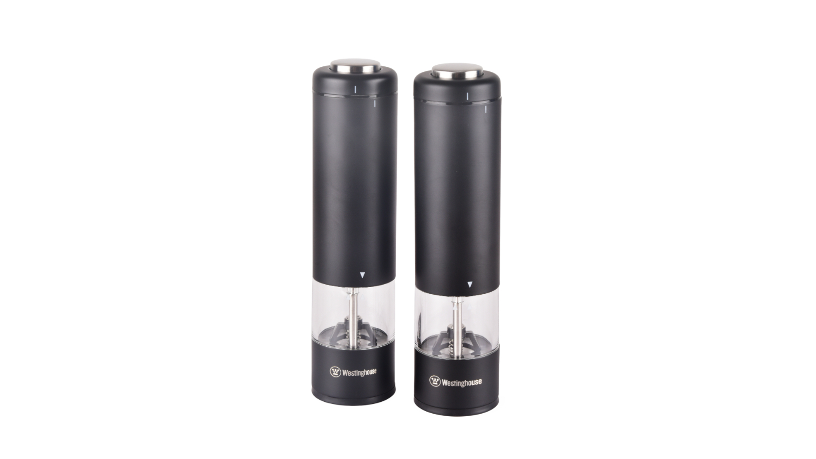 Westinghouse Salt & Pepper Mill Set - Black