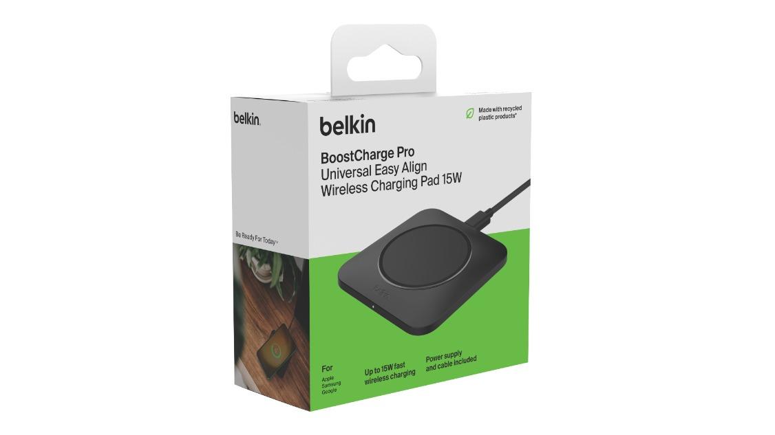 Belkin BoostCharge Pro 15W Wireless Charging Pad - Black