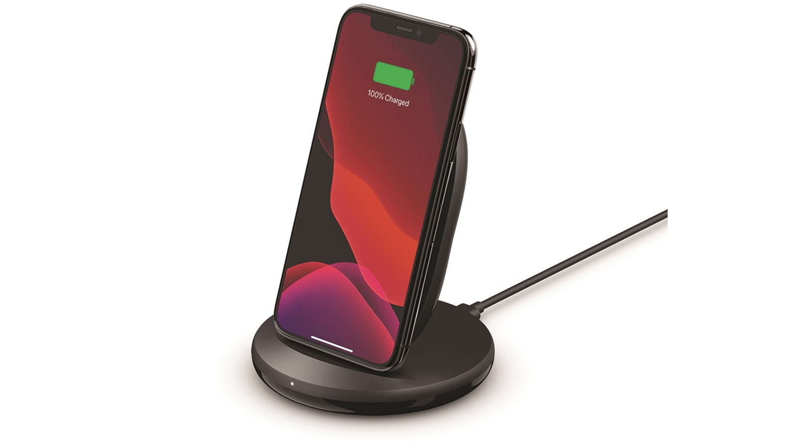 Belkin BoostCharge 15W Wireless Charging Stand Black Harvey Norman