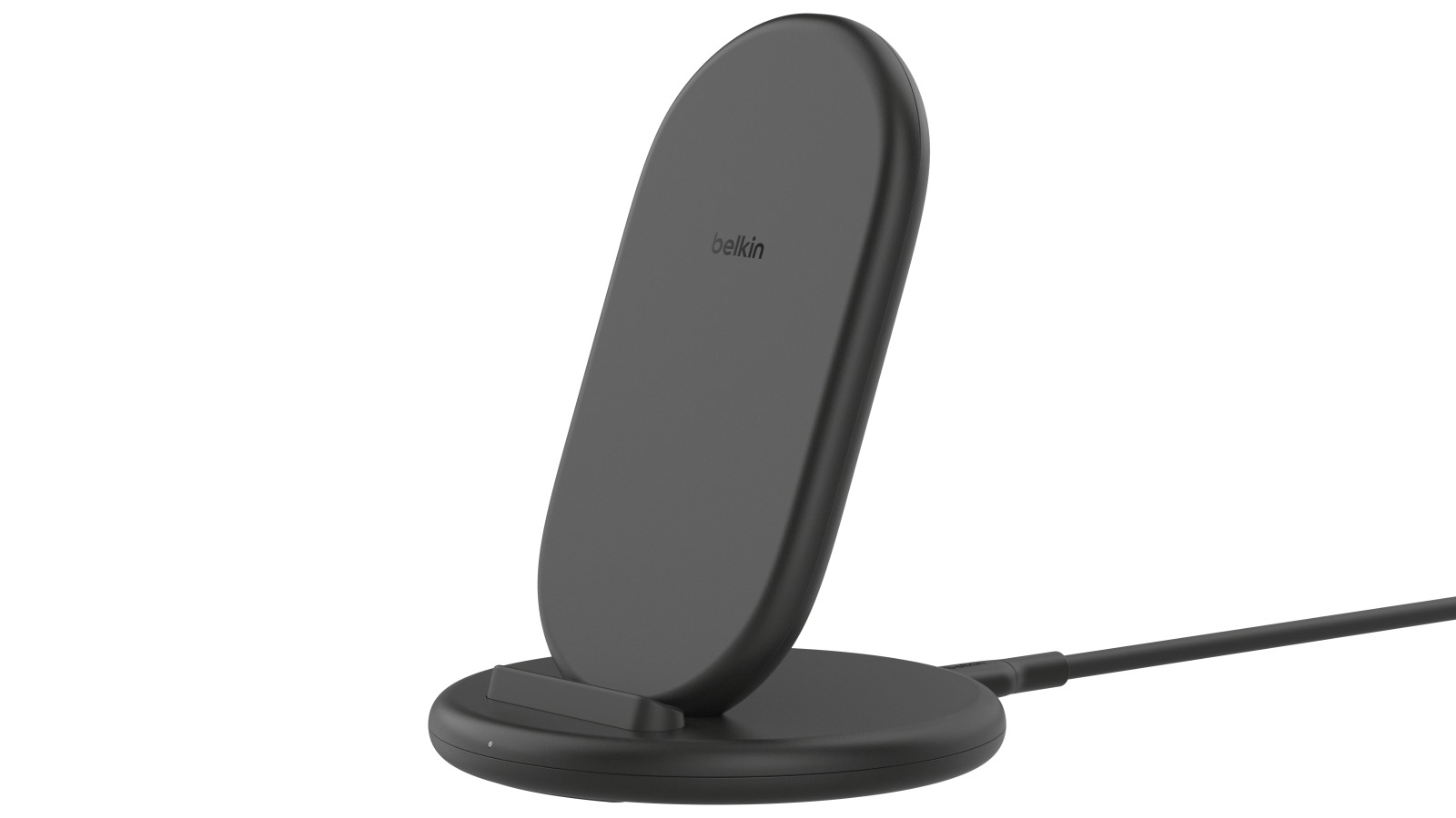 Belkin BoostCharge 15W Wireless Charging Stand + USB-C Cable - Black