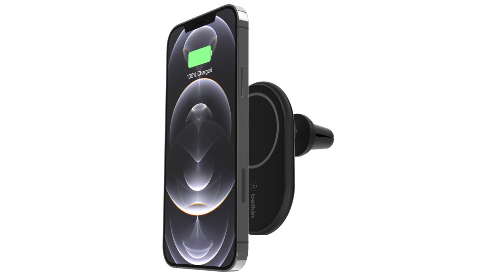 Belkin BoostCharge 10W MagSafe Compatible Magnetic Wireless Car Charger - Black