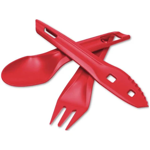 Wildo Ocy Chow Camping Cutlery Set - Raspberry