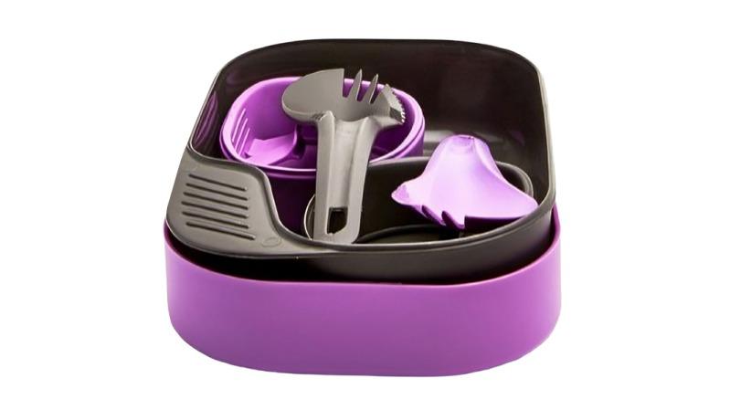 Wildo 6 Piece Camp-a-Box Duo Light Camping Set - Lilac