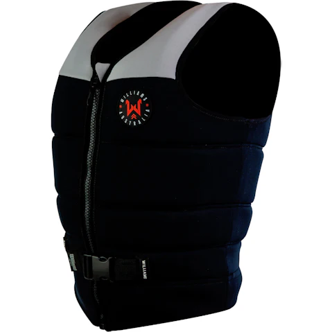 Williams Australia Neoprene 6X-Large L50s Mens PFD Life Vest - Black/Grey