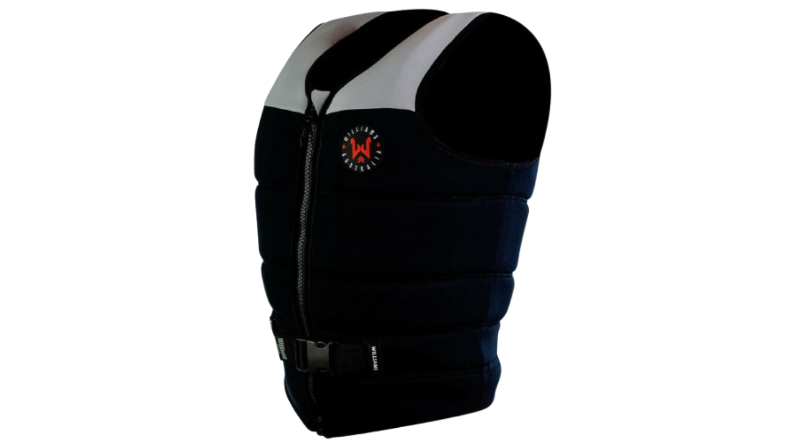 Williams Australia Black/Grey Mens Neoprene Buoyancy Vest - 4X-Large