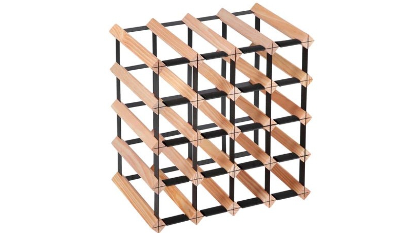 Artiss 20 Bottle Wine Rack - Natural | Harvey Norman