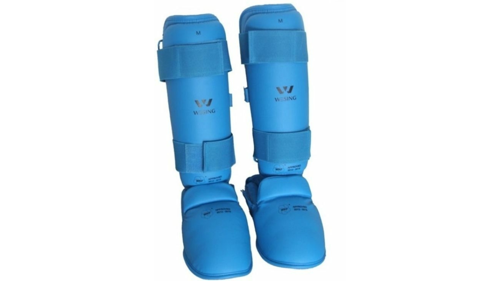 Morgan Sports Blue Wesing Shin and Instep Guard